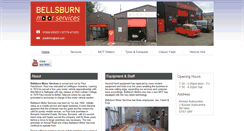 Desktop Screenshot of bellsburn.co.uk