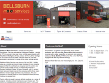 Tablet Screenshot of bellsburn.co.uk